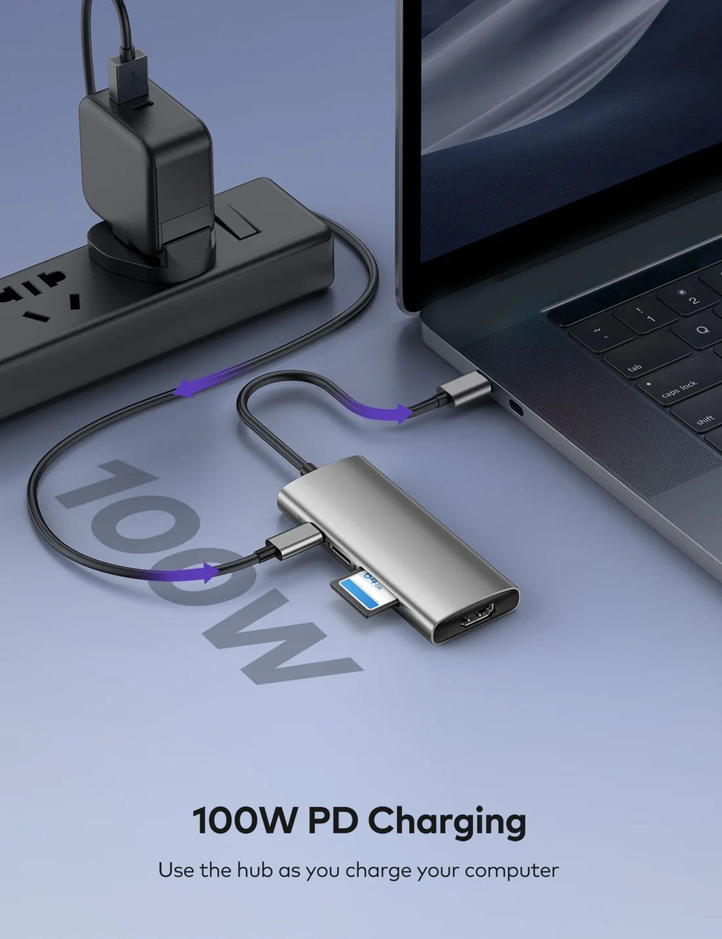 VAVA VA-UC017 (SA) USB C Hub 7-In-1 Adapter