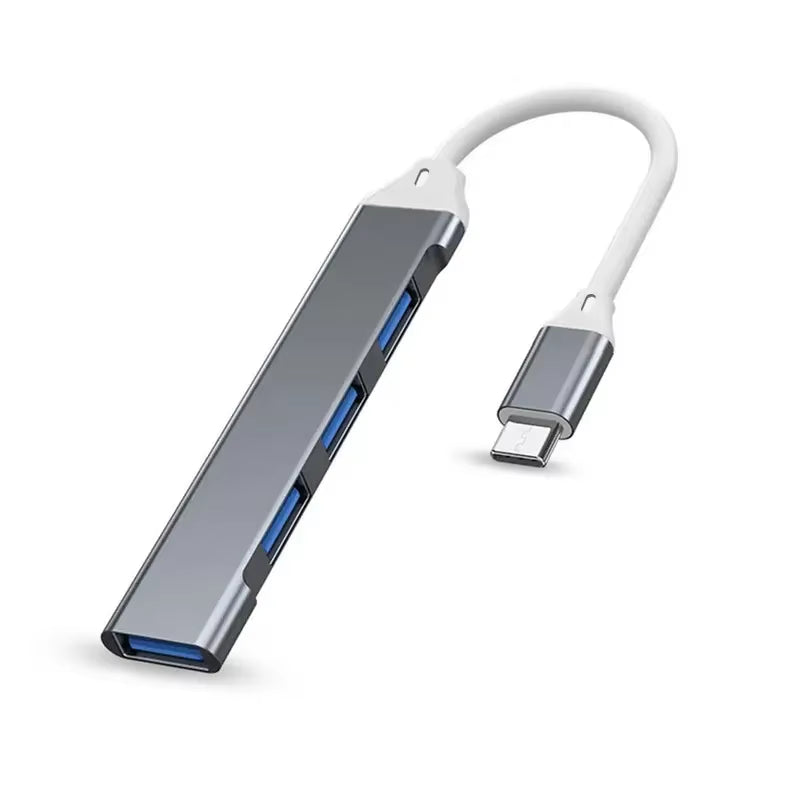 7 Ports USB HUB USB C USB 3.0 HUB 7-In-1 Type C Multi-Port USB Splitter OTG Adapter USB Adapter for Macbook Pro Air PC Laptop