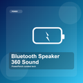 Bluetooth Speaker 360 Sound by PowerPerch