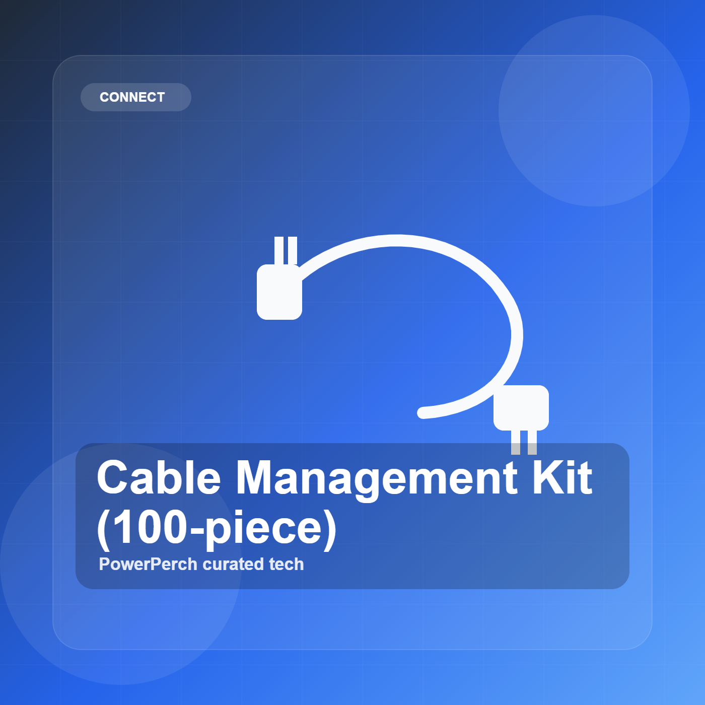 Cable Management Kit (100-piece) by PowerPerch