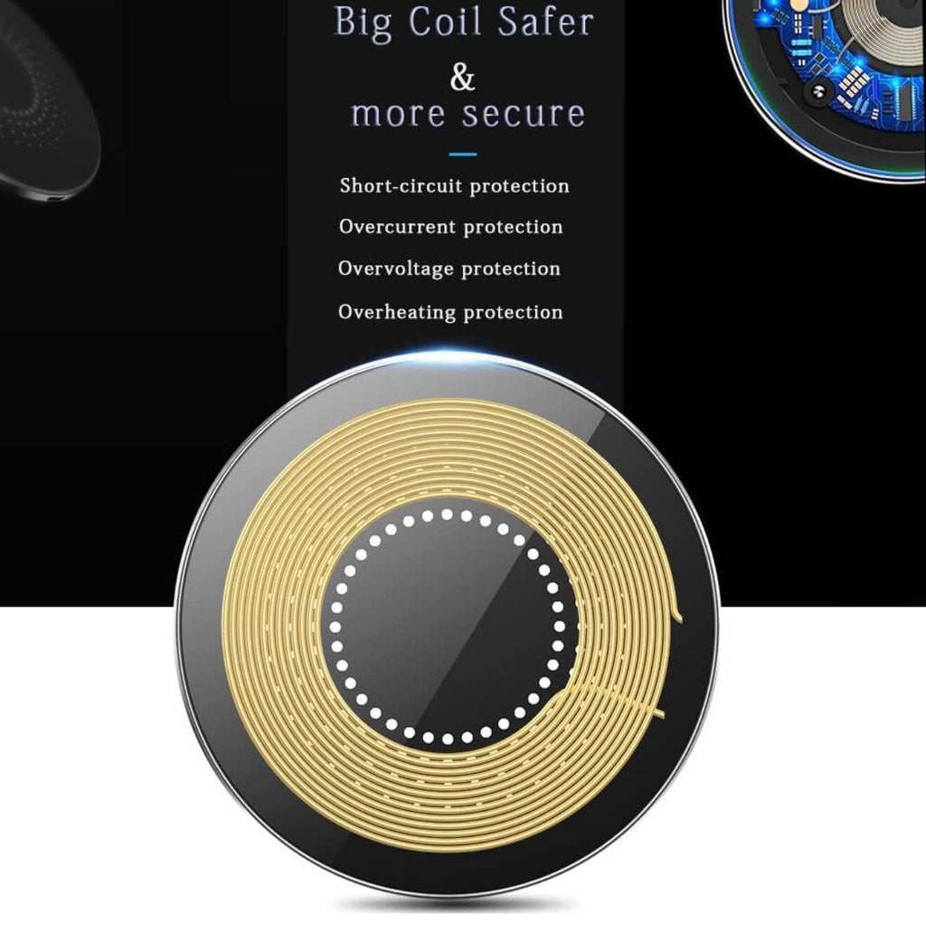 30W Wireless Charger Pad, Wireless Charger for Android/Ios