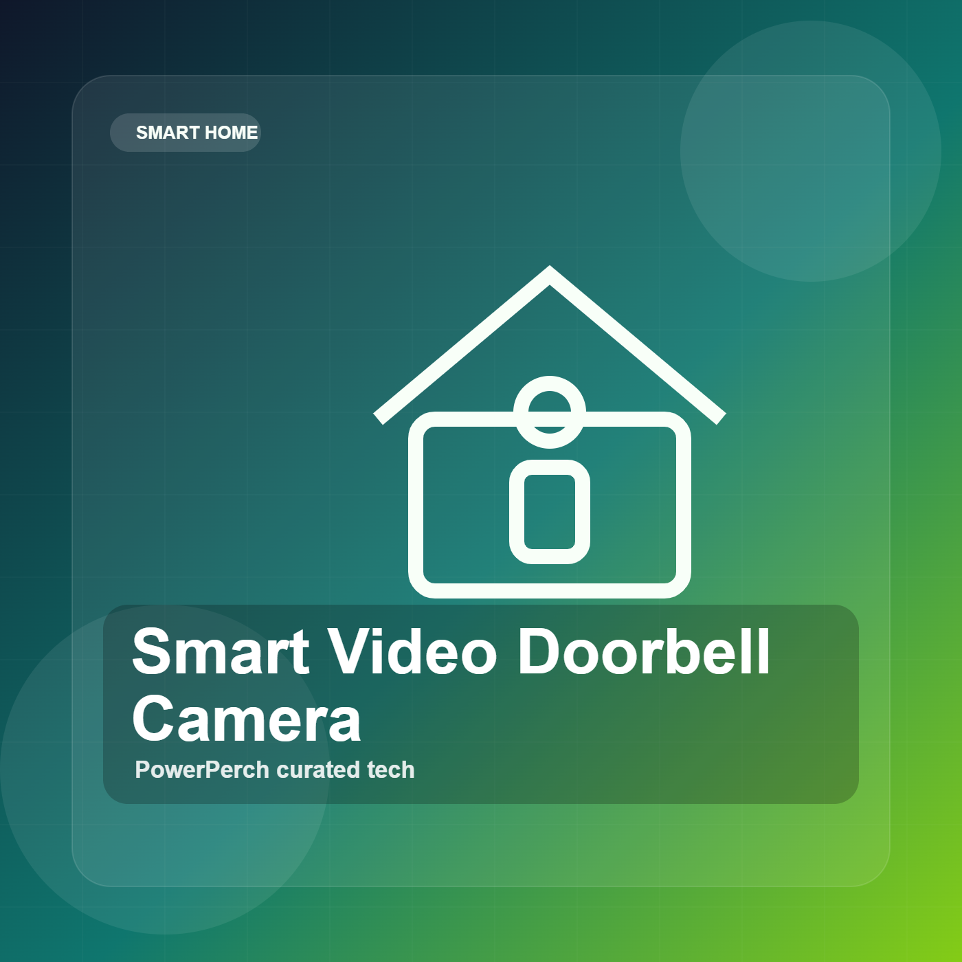 Smart Video Doorbell Camera by PowerPerch