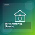 WiFi Smart Plug (4-pack) by PowerPerch
